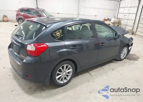 2012 Subaru Impreza 2.0I Premium из США, поврежденный, VIN JF1GPAB62CG224907